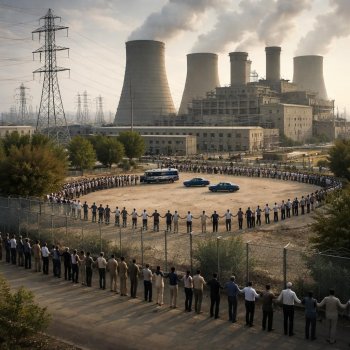 Irán: cadenas humanas protegen infraestructura clave ante amenazas de ataque de Estados Unidos