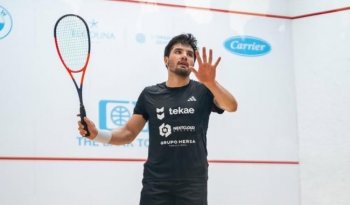 Leonel Cárdenas culmina entre los ocho mejores en el Abierto Internacional El Gouna de squash