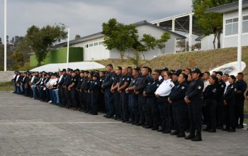 Más de 400 aspirantes se preparan en la UCIPS para integrar las fuerzas de seguridad en Puebla