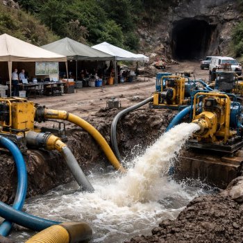 Puesto de Comando optimiza sistema de achique en mina Santa Fe para búsqueda de tres mineros