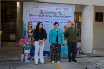 SESA Querétaro impulsa hábitos saludables en personal administrativo en marco del Día Mundial de la Actividad Física