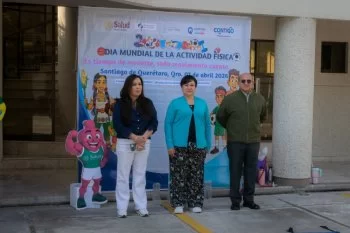 SESA Querétaro impulsa hábitos saludables en personal administrativo en marco del Día Mundial de la Actividad Física