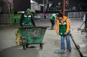 Soledad recolecta más de 5 toneladas diarias de residuos en la FENAE 2026 con operativo permanente