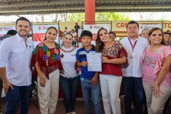 Caravanas del Bienestar acercan servicios de salud y trámites gratuitos a familias de Felipe Carrillo Puerto