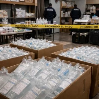 Cateo en Ciudad Obregón asegura más de 200 sueros en investigación por muertes médicas
