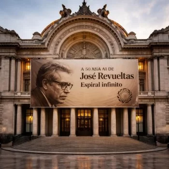 Homenaje 'A 50 años de José Revueltas. Espiral infinito' en Bellas Artes