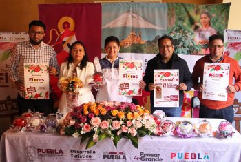 Puebla anuncia segunda edición del Festival Regional de las Flores 2026 en San Lorenzo Chiautzingo