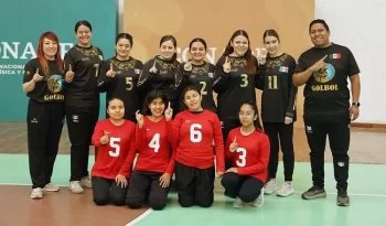 Selección femenil de golbol se concentra en CONADE rumbo al Mundial China 2026