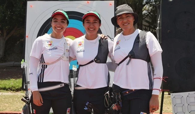 M&eacute;xico suma bronce en equipos femeniles de recurvo en Copa del Mundo de Tiro con Arco Puebla 2026