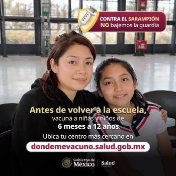 SESA Querétaro confirma 44 casos de sarampión en 2026 y refuerza vigilancia y vacunación