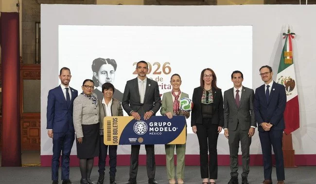 Gobierno de M&eacute;xico avanza en construcci&oacute;n de 3,612 canchas y anuncia alianza con Grupo Modelo para Mundial Social