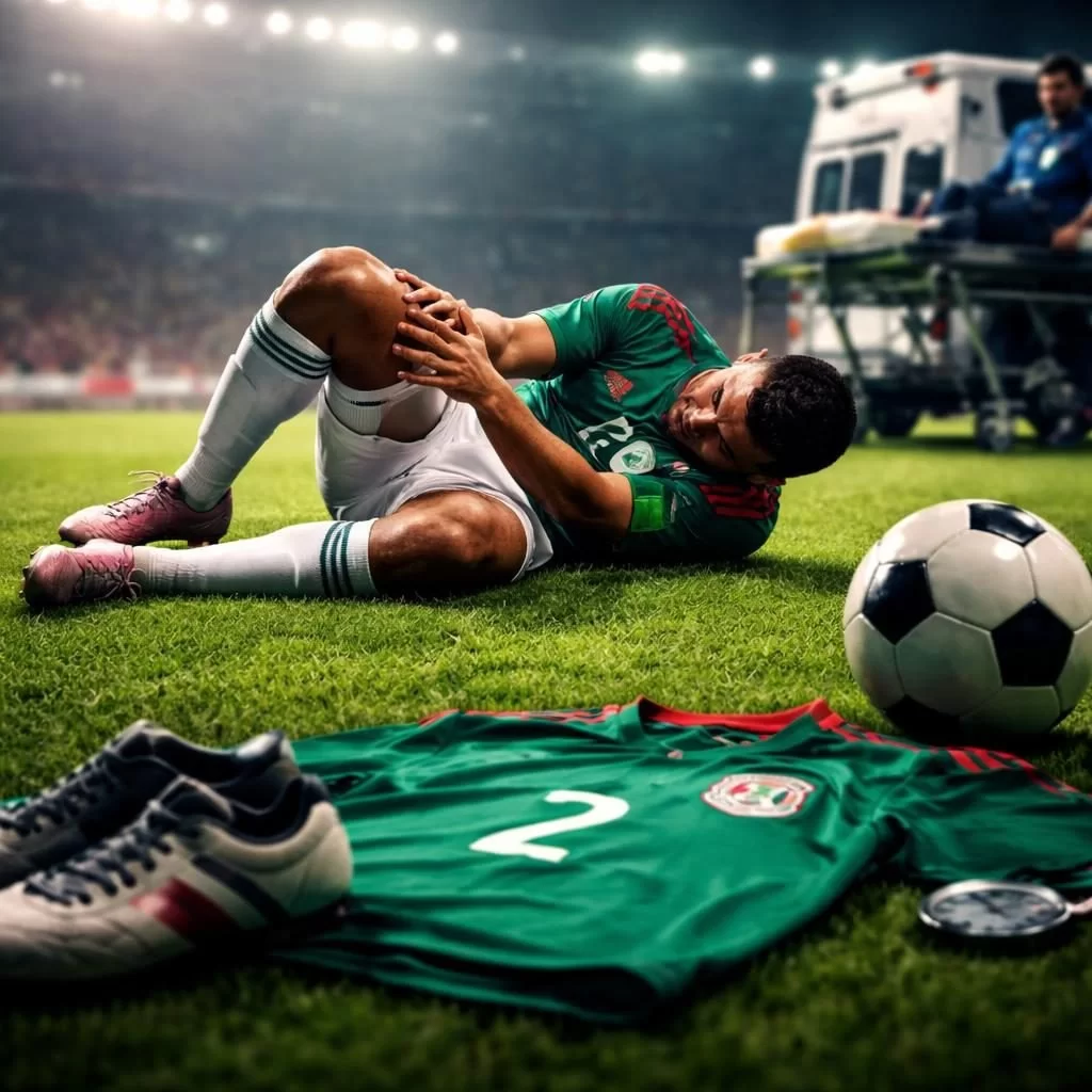 Juli&aacute;n Araujo se lesiona gravemente y pone en riesgo su participaci&oacute;n en el Mundial 2026 con M&eacute;xico