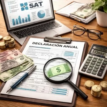 Declaración anual 2026: Cómo calcular tu devolución del SAT paso a paso