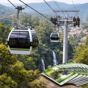 Gobierno de Michoacán iniciará dispersión de 100 mil tarjetas gratis para teleférico de Uruapan el 13 de abril