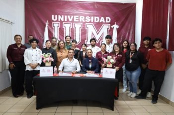ICATEBCS firma convenio con Universidad IUM SAYAM Los Cabos para fortalecer formación académica y profesional
