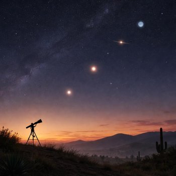 Alineación planetaria abril 2026 México: fechas, visibilidad y consejos para ver Mercurio, Marte, Saturno y Neptuno