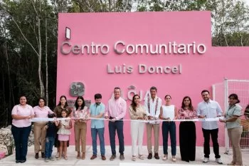 Inaugura Mara Lezama Centro Comunitario “Luis Doncel” para fortalecer la convivencia y la construcción de paz en Cancún