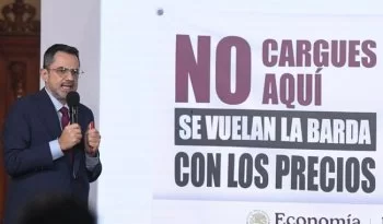 Profeco reactiva lonas contra precios altos en gasolineras y presenta monitoreo de canasta Pacic y calabaza Italiana