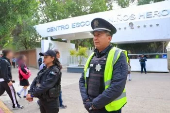 Puebla despliega operativo 'Regreso a Clases Seguro' con más de 1,300 policías estatales y vigilancia aérea
