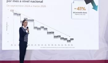 Gobierno de México anuncia creación de Escuela para Mandos ante reducción del 45% en homicidios dolosos