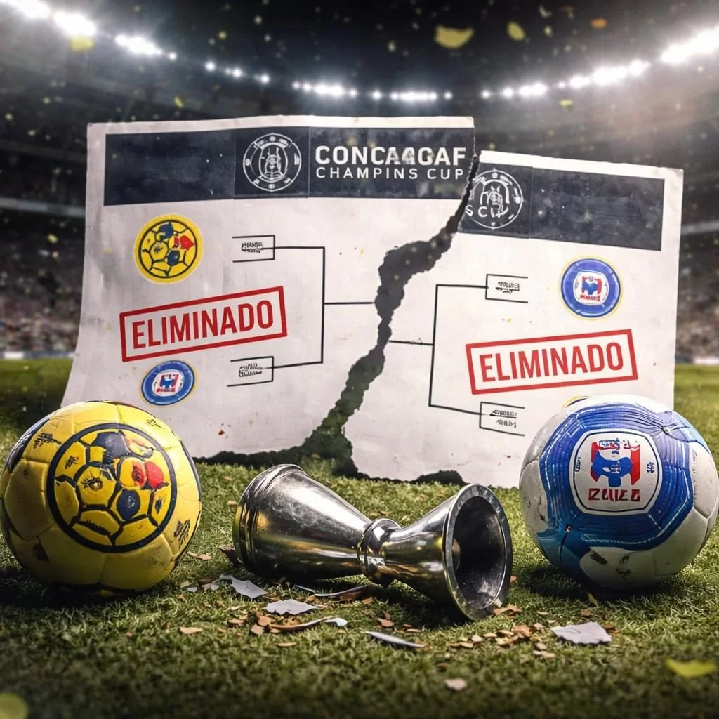 Am&eacute;rica y Cruz Azul son eliminados de la Concachampions por equipos de la MLS