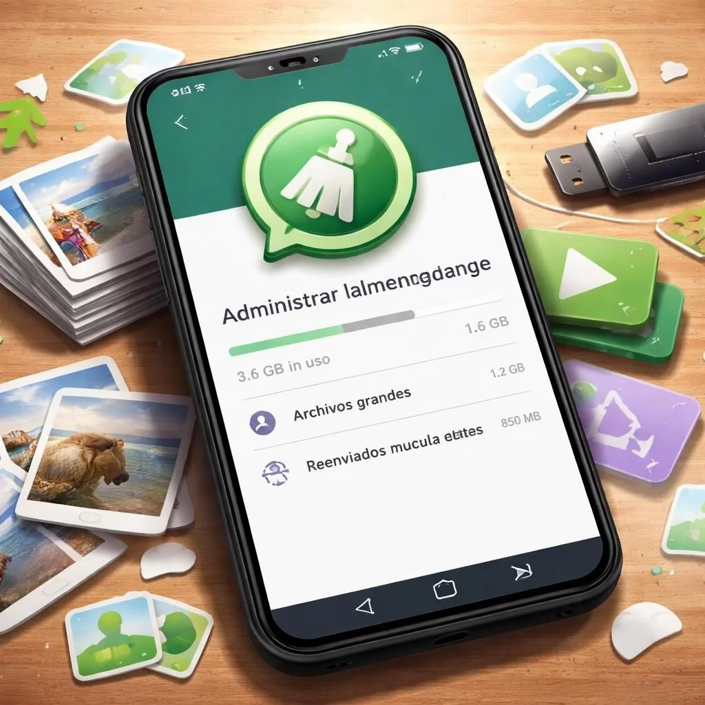 Este bot&oacute;n de WhatsApp libera gigas sin borrar tus fotos