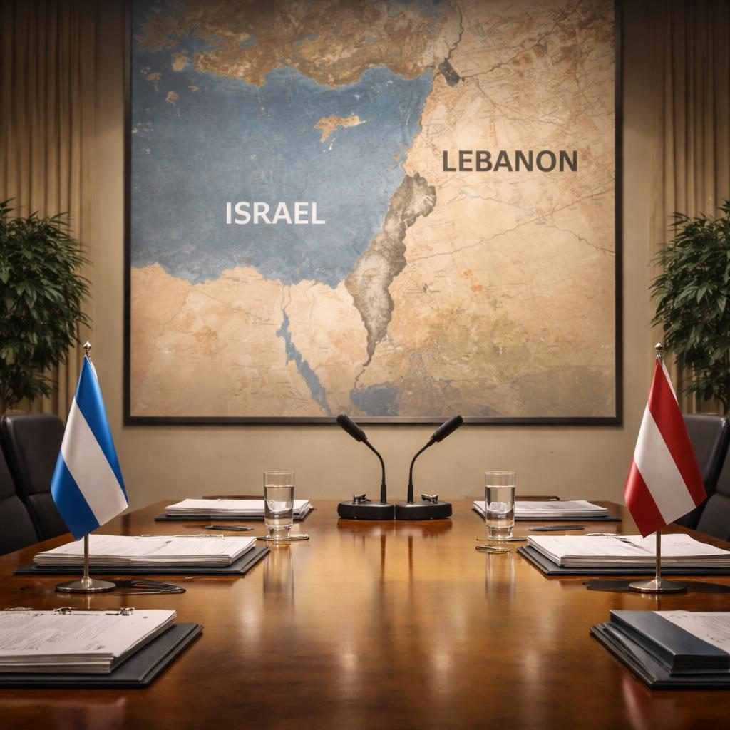 Israel y Líbano retoman diálogo directo tras 34 años para negociar fin de la guerra