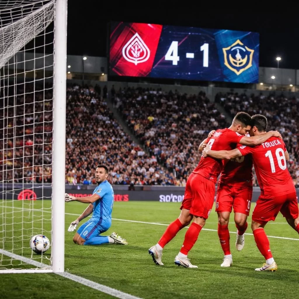 Toluca de Mohamed golea al LA Galaxy y avanza en Concachampions con mira a la Liga MX