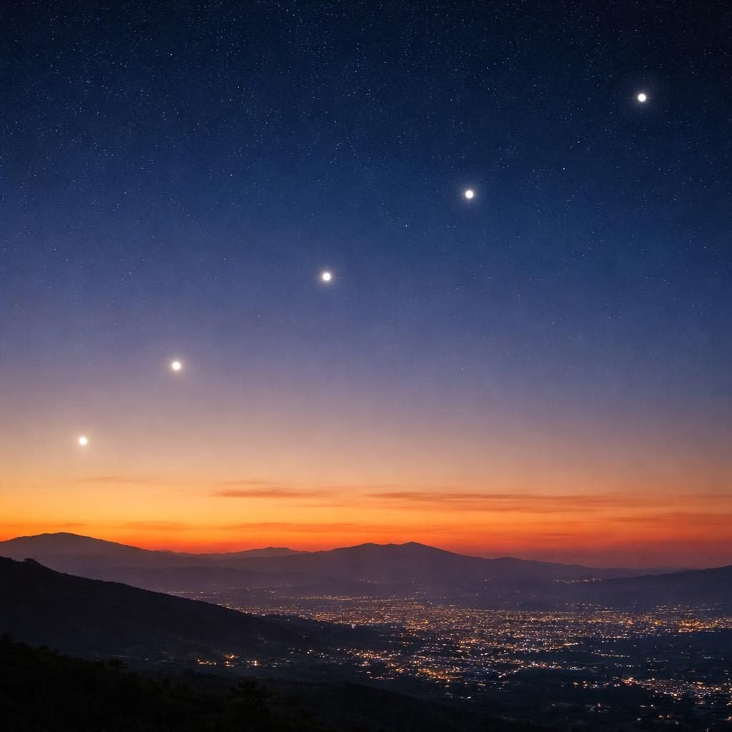 Alineación planetaria en México: cómo ver el fenómeno astronómico de abril