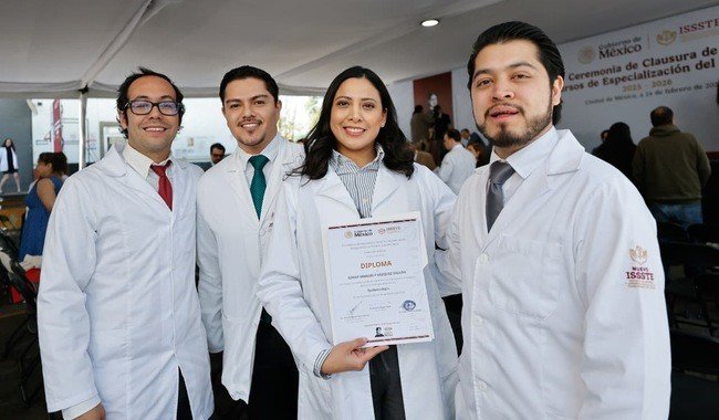 ISSSTE incorpora a 1,295 médicos especialistas para fortalecer atención y cirugías