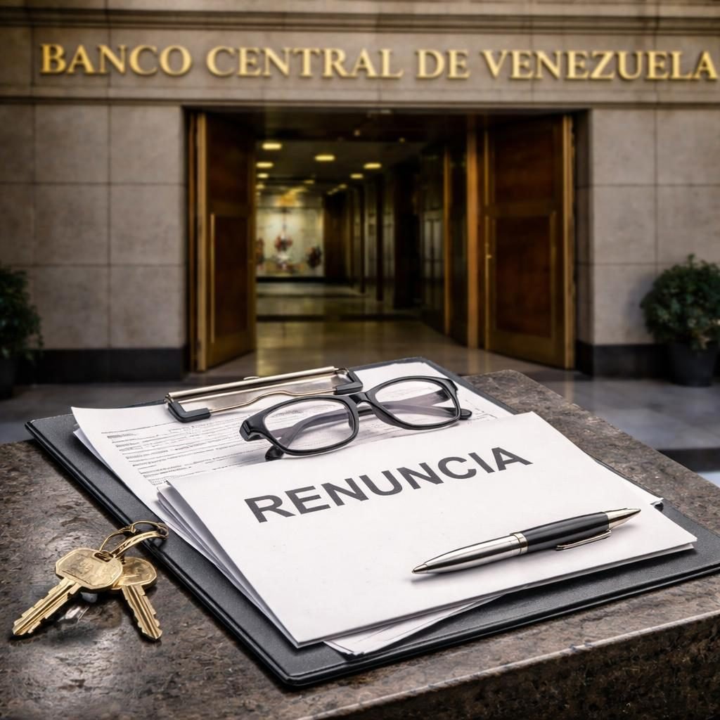 Renuncia presidenta del Banco Central de Venezuela tras flexibilización de sanciones de EE. UU.