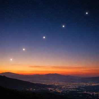 Alineación planetaria en México: cómo ver el fenómeno astronómico de abril