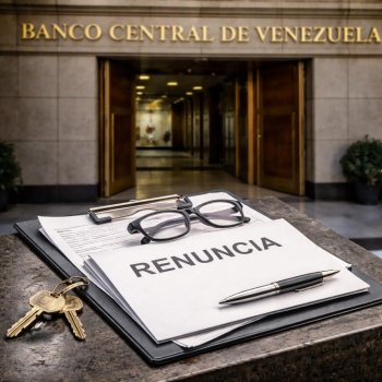 Renuncia presidenta del Banco Central de Venezuela tras flexibilización de sanciones de EE. UU.