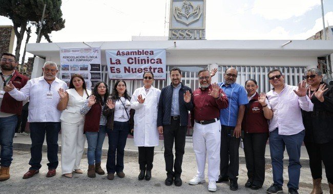 ISSSTE verifica obras y abasto total de medicamentos en UMF Zumpango, Estado de México