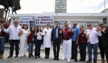 ISSSTE verifica obras y abasto total de medicamentos en UMF Zumpango, Estado de México