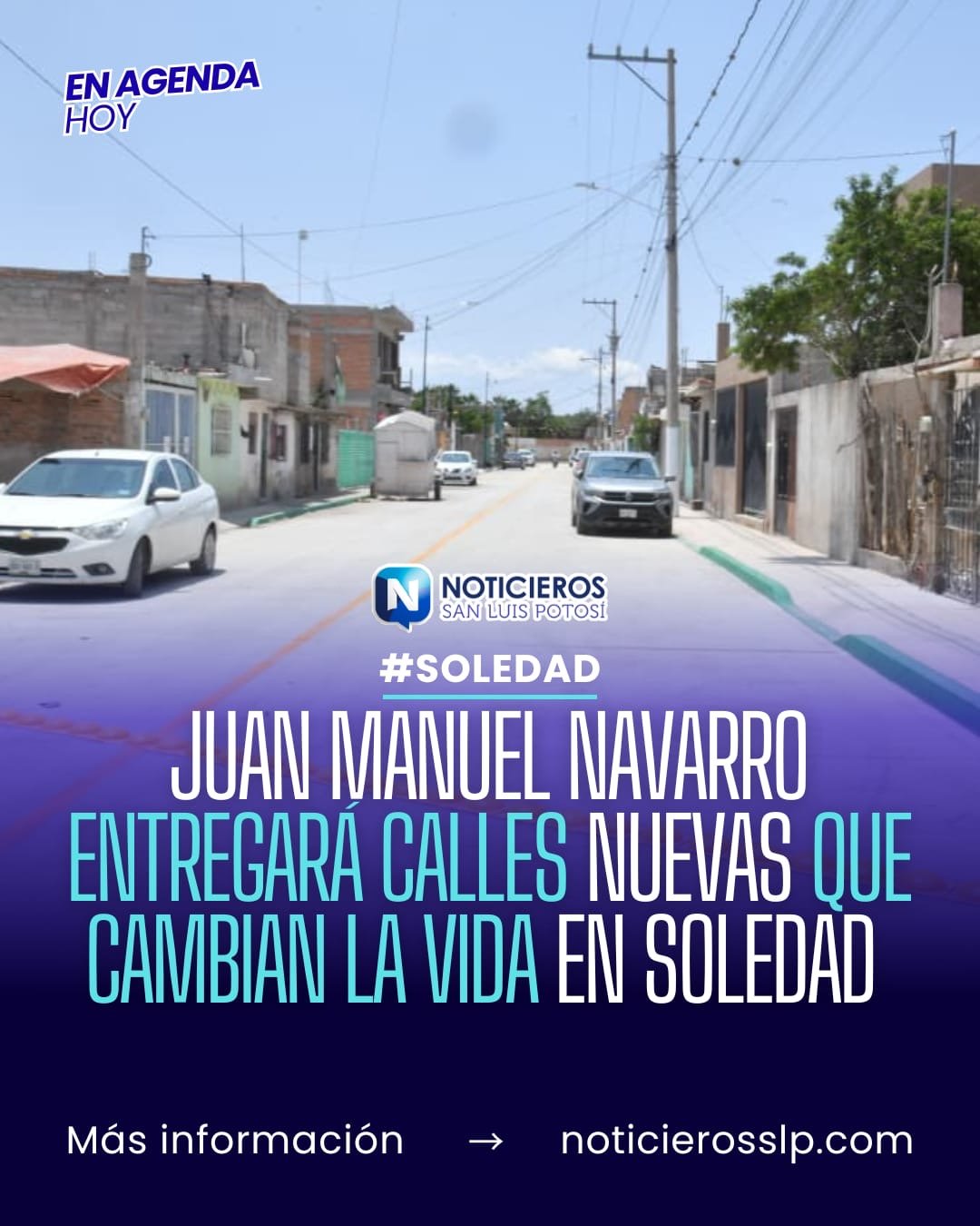 Concluye pavimentación integral de tres calles en colonia División del Norte de Soledad