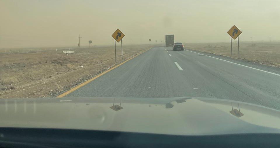 Frente frío 45 provoca vientos fuertes y ambiente gélido en la sierra de Chihuahua