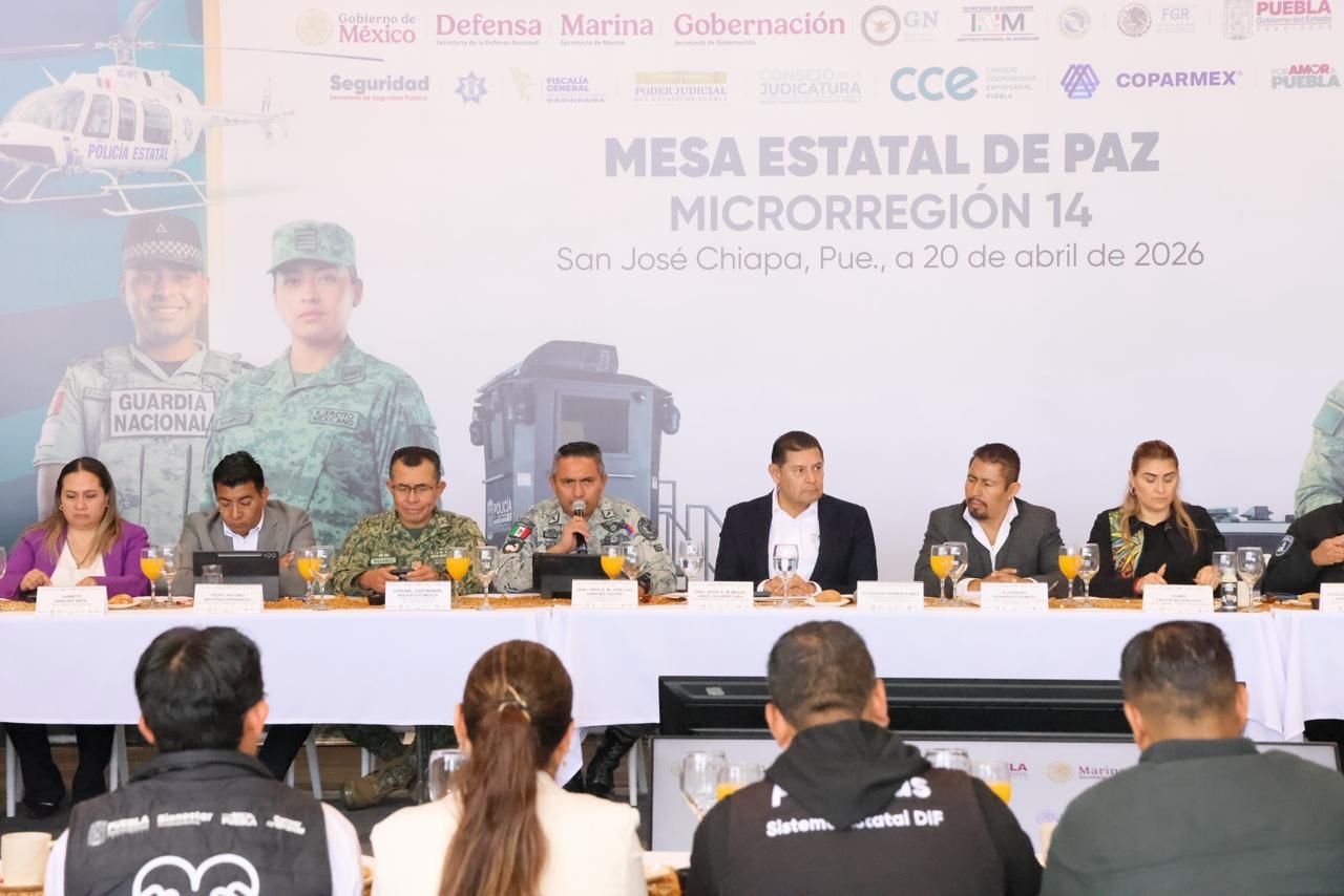Gobernador de Puebla exhorta a alcaldes a denunciar delitos y evitar omisión