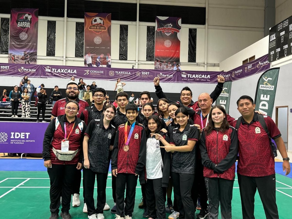 Quintana Roo hace historia con su primera medalla en bádminton en Olimpiada Nacional