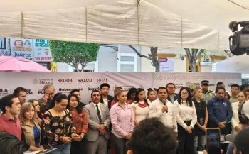 Ferias de Paz en Puebla benefician a más de 2 mil personas con servicios esenciales