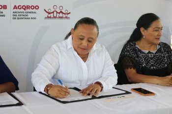 Gobierno de Quintana Roo firma acuerdo para difundir memoria histórica estatal