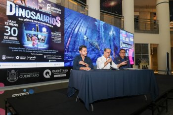 Querétaro estrena proyección inmersiva sobre dinosaurios en el Planetario