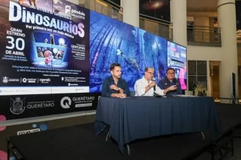 Querétaro estrena proyección inmersiva sobre dinosaurios en el Planetario