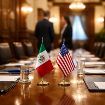 Sheinbaum recibe al representante comercial de Estados Unidos en vísperas de revisión del TMEC