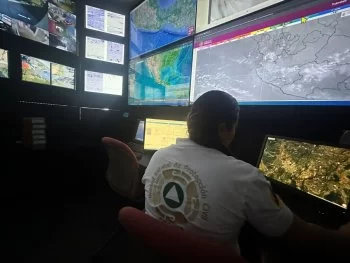 Volcán de Fuego de Colima mantiene calma y bajo riesgo para la población