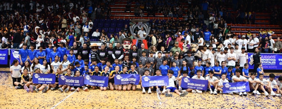 Inauguran Juegos Deportivos Estatales de Educación Básica 2025-2026 en Chihuahua