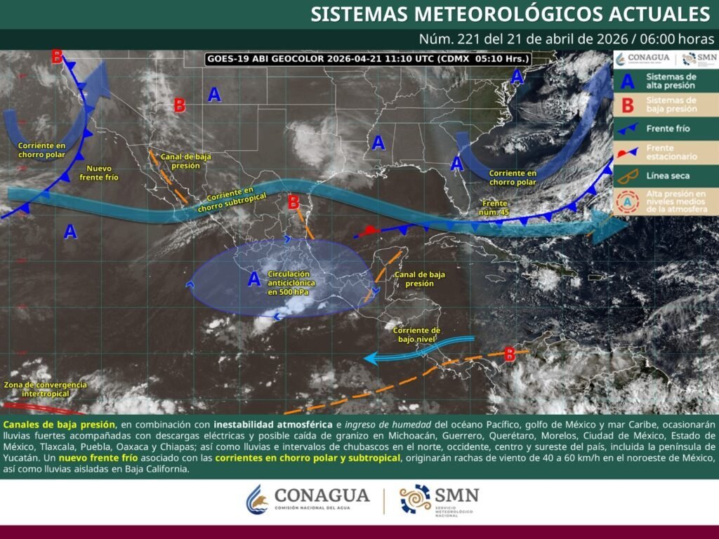 Pronostican tormentas eléctricas y granizo en Sierra Sur y Mixteca de Oaxaca
