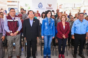 Celaya inaugura obras de pavimentación con inversión de 12.2 mdp