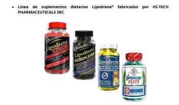 COFEPRIS emite alerta sanitaria por suplementos Lipodrene con ingredientes tóxicos