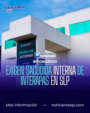 Congreso de SLP exige revisión integral en INTERAPAS para mejorar servicio de agua